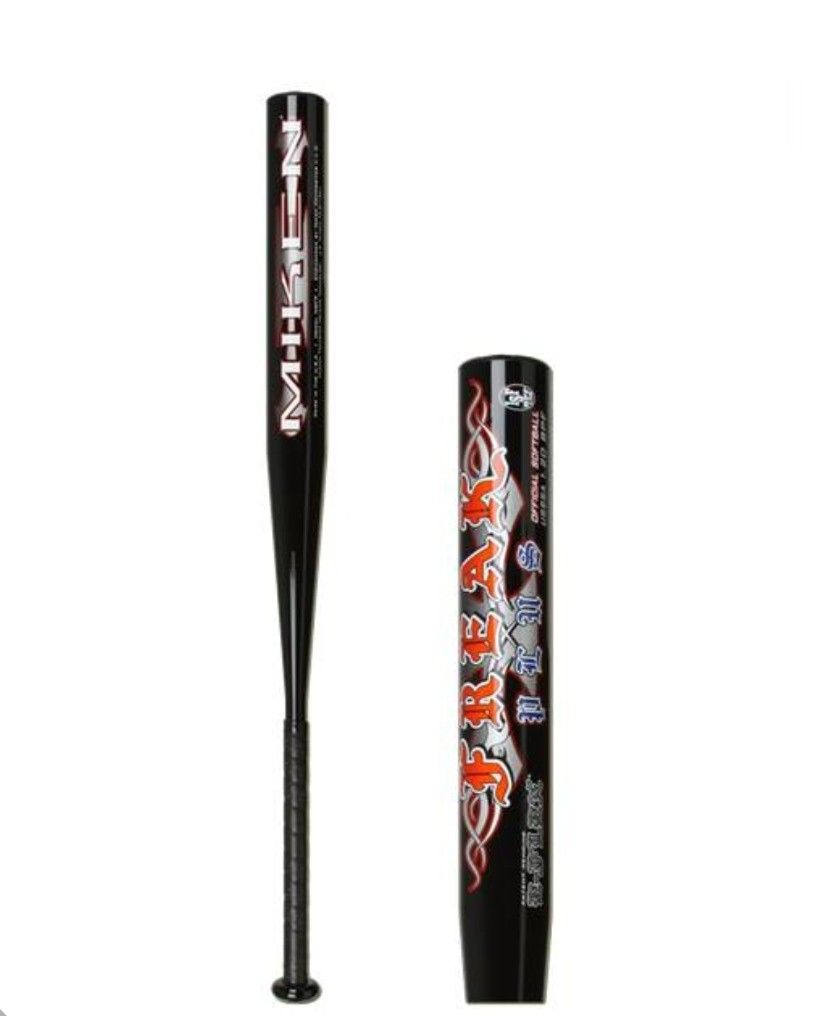 Used Miken Freak Plus Slow Pitch Softball Bat: MSFP