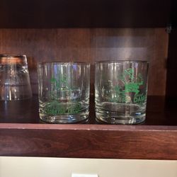 Glasses, Notre Dame, Set of 4 or Individually 