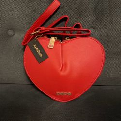 Bebe Heart Purse***New***