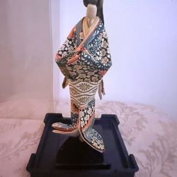 Vintage Japanese Geisha Figurine Doll - Feel Free to Ask Questions