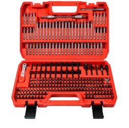 232-Piece Ultimate Screwdriver Bit Set, Cr-V Steel Impact Driver Bits, Includes Security, Drill, Nut Driver, Ratchet Wrench & Holder