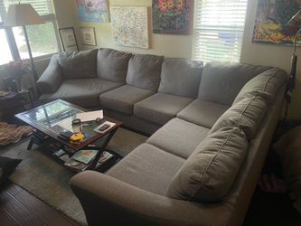 grey sectional couch