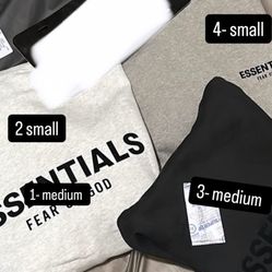 Essential Hoodies Brand New