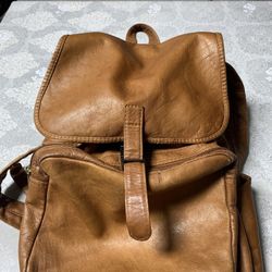Leather Backpack