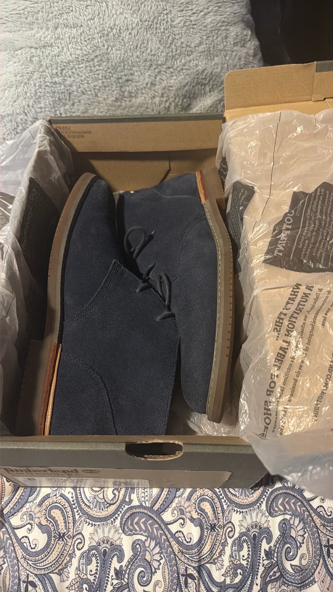 Timberland Chukka Navy Blue