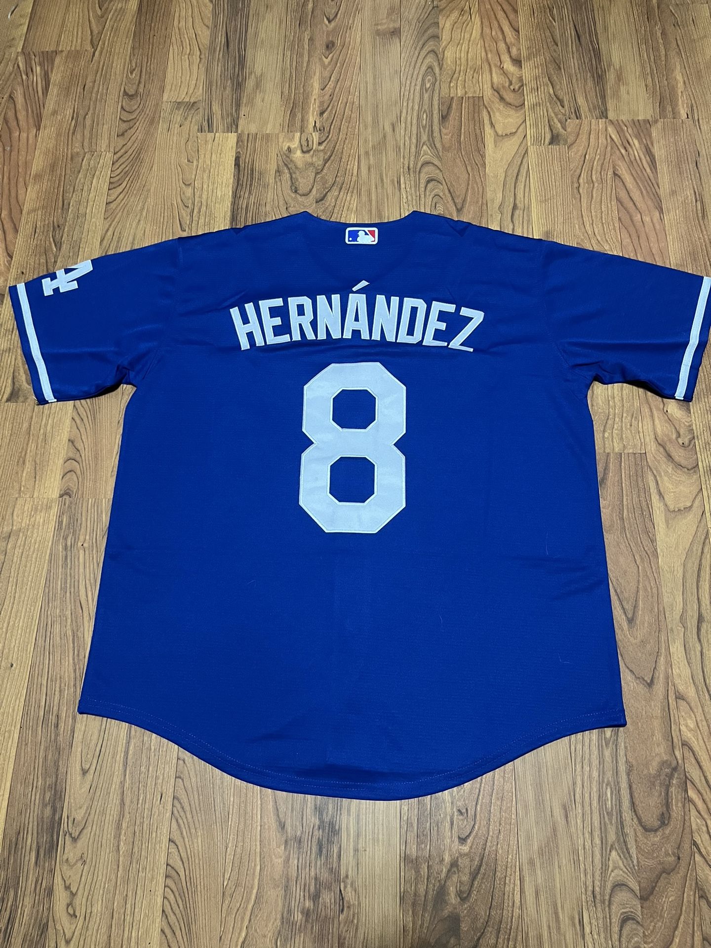 Los Angeles Dodgers Stitched Blue Kike Hernandez Jerseys