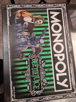 Beetlejuice Monopoly Board Game