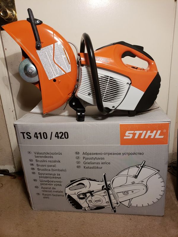 NEW NEW concrete saw stihl Ts 420 PRICE FIRM for Sale in Houston, TX