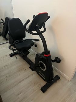 Recumbent exercise bike