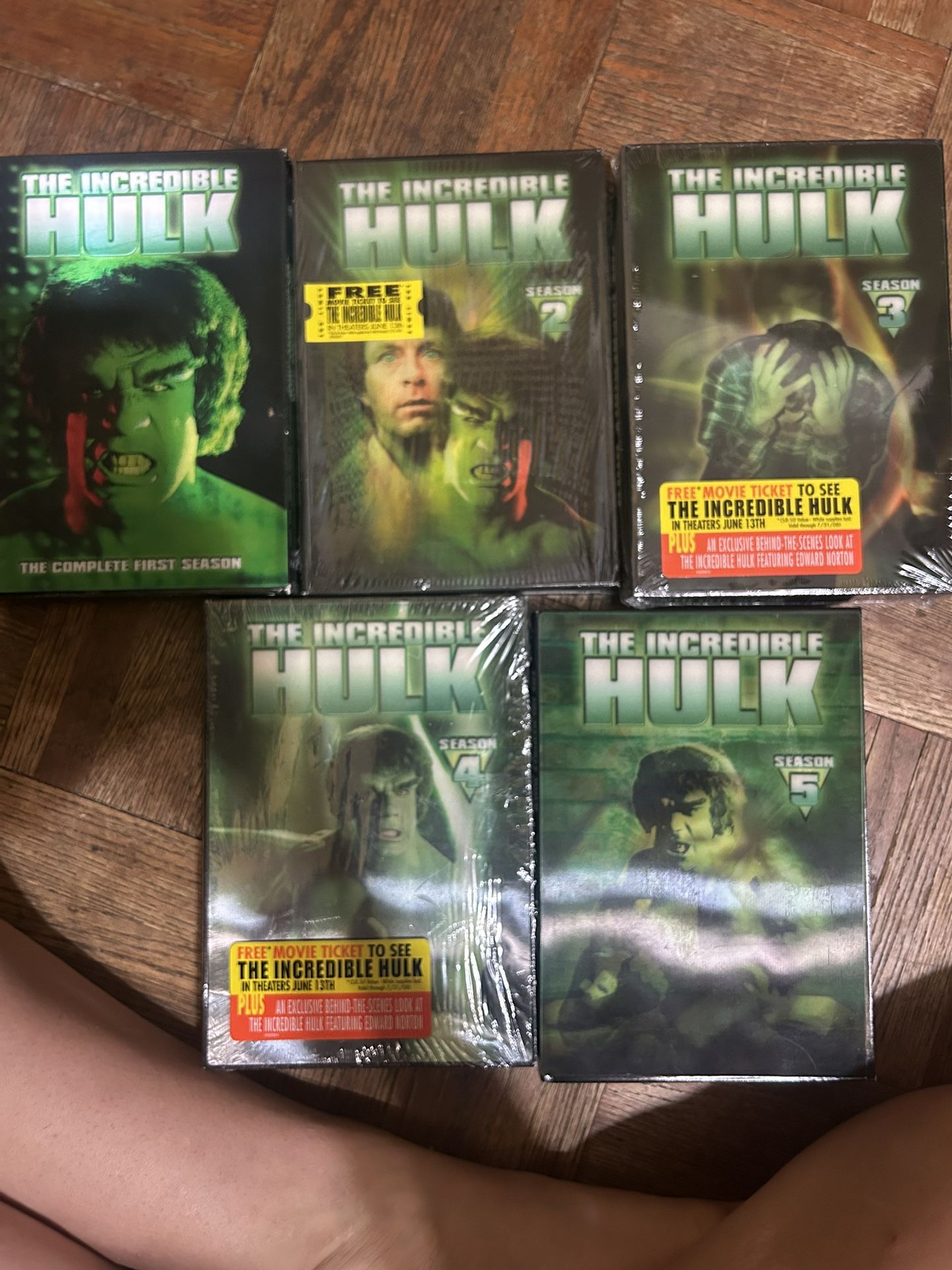 The Incredible Hulk Tv Series DVD Set