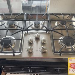 USED GE GAS  COOKTOP 