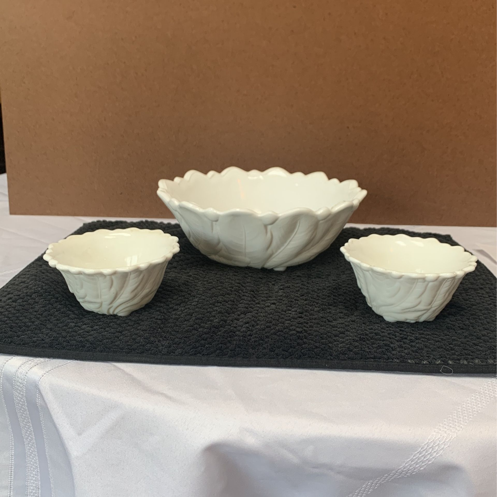 Milk Glass Bowls