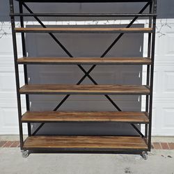 Industrial bookcase