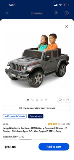 Jeep gladiator Rubicon 12v (NEW)