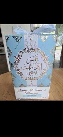Ard Al Zaafaran Shams Al Emarat Khususi Iced Petal EDP Natural Spray 3.4 Fl OZ
