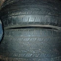 A set of 2  Continental  Crosscontact275 55 20