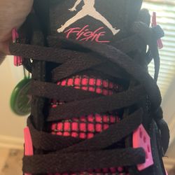 Air Jordan 4 Neon Pink