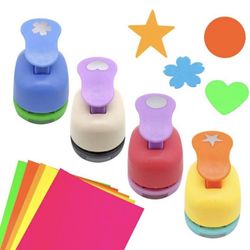 4Pcs Paper Punchers Craft Holes 1 Inch