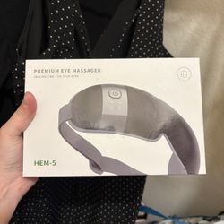 Premium Eye Massager (HEM-5) – Like New 🖤