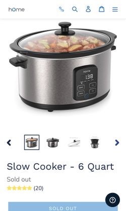 Brand new 6qt slow cooker in box