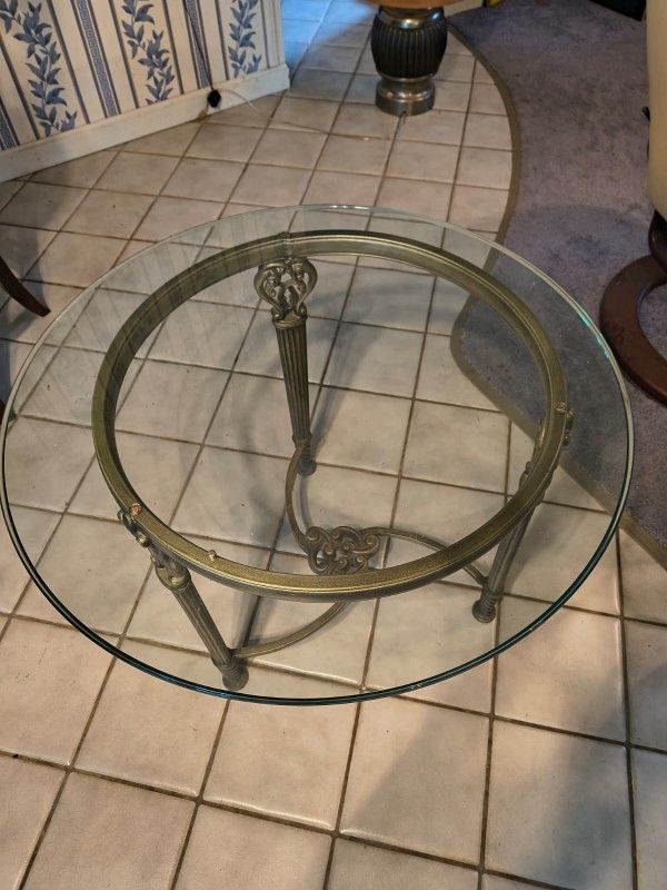 Metal Side Table