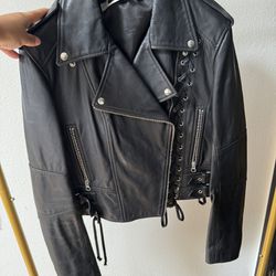Alexander McQueen Leather Jacket
