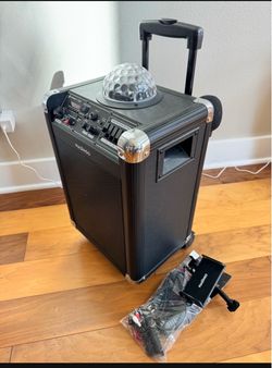 Masingo Portable Karaoke Speaker with Light