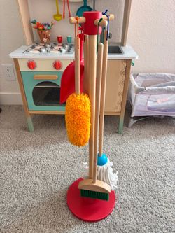 Melissa & Doug Dust, Sweep, Mop Set
