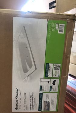 American Standar Style that Works Better 5’ X32” Everclean whirlpool