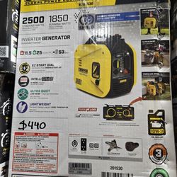 Champion Inverter Generato‼️