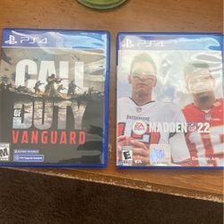 Call Of Duty Vanguard And Madden 22 