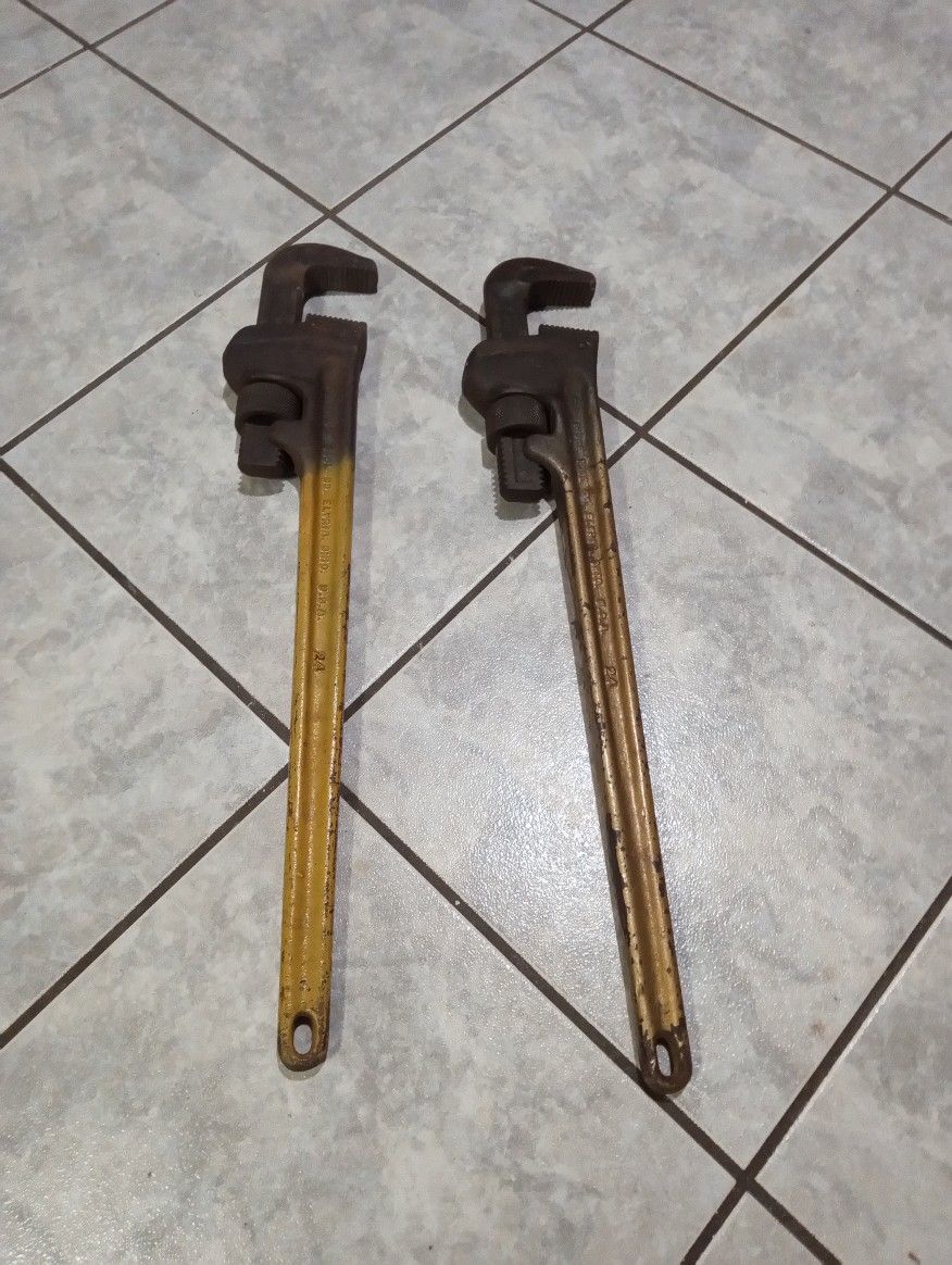 Ridgid 24" Pipe Wrenches 