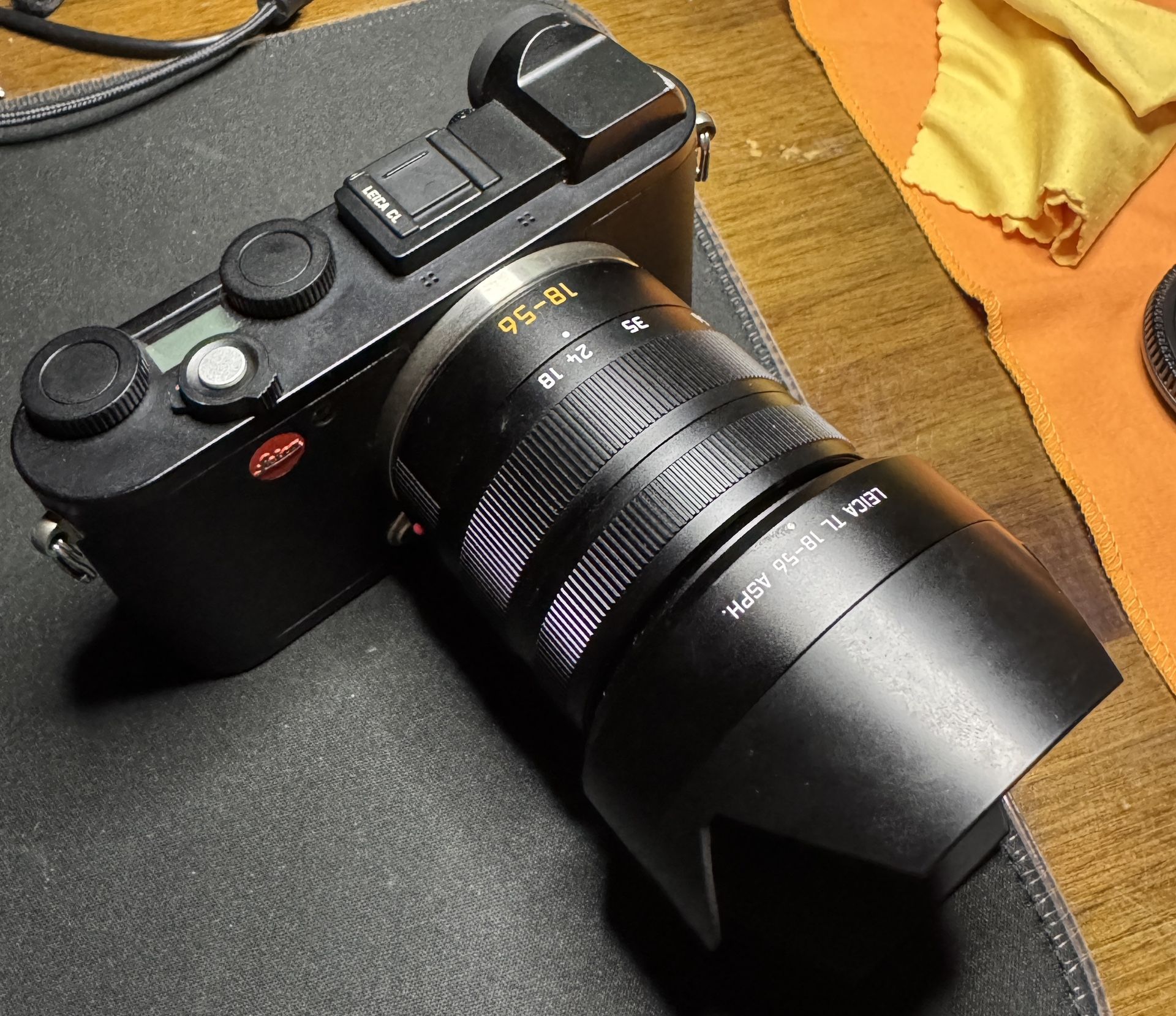 Leica CL and 18-56 Lens