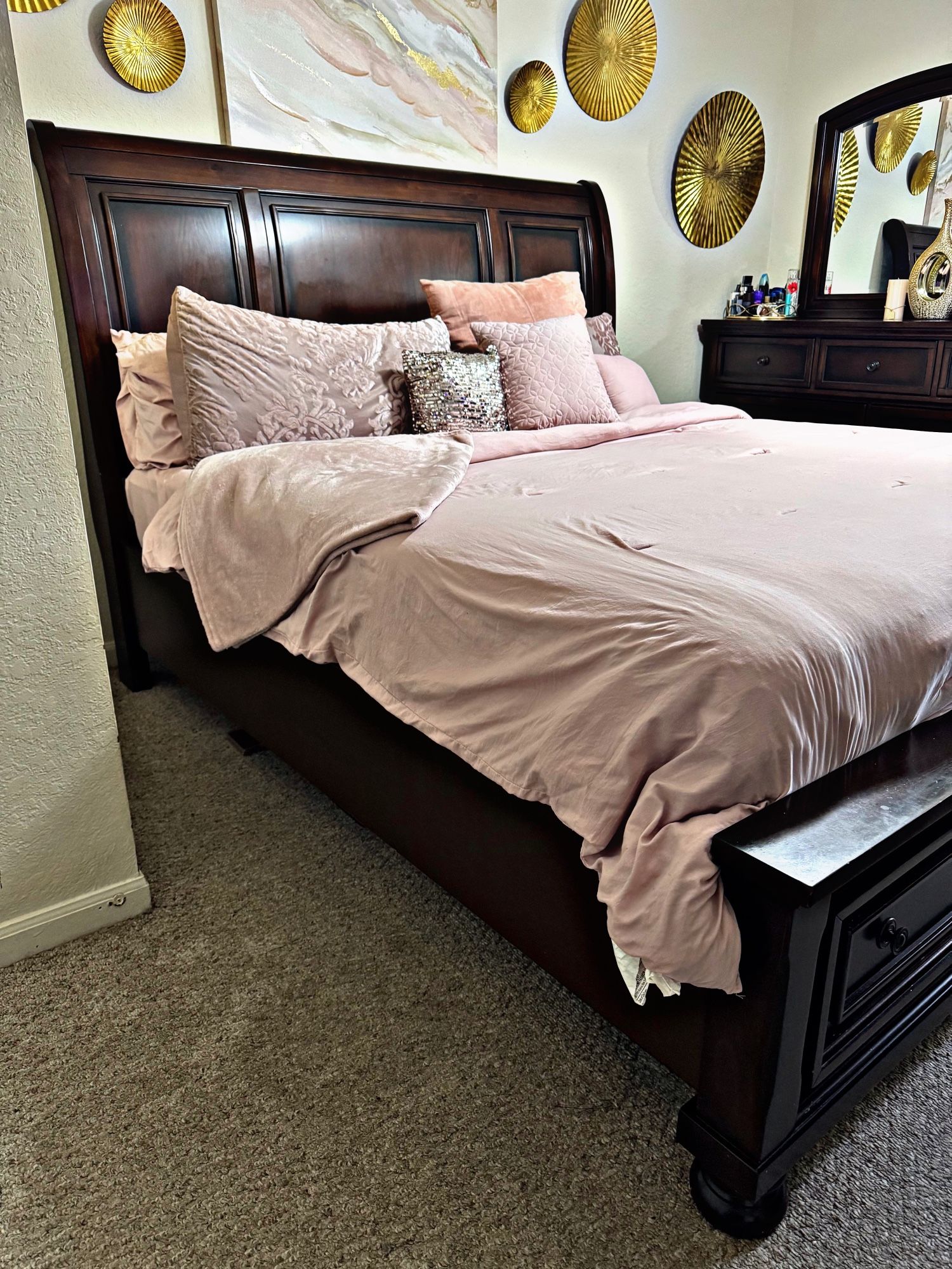 5 Piece King Bedroom Set