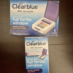 Clearblue Fertility Monitor with Touch Screen w/ 30 test strips