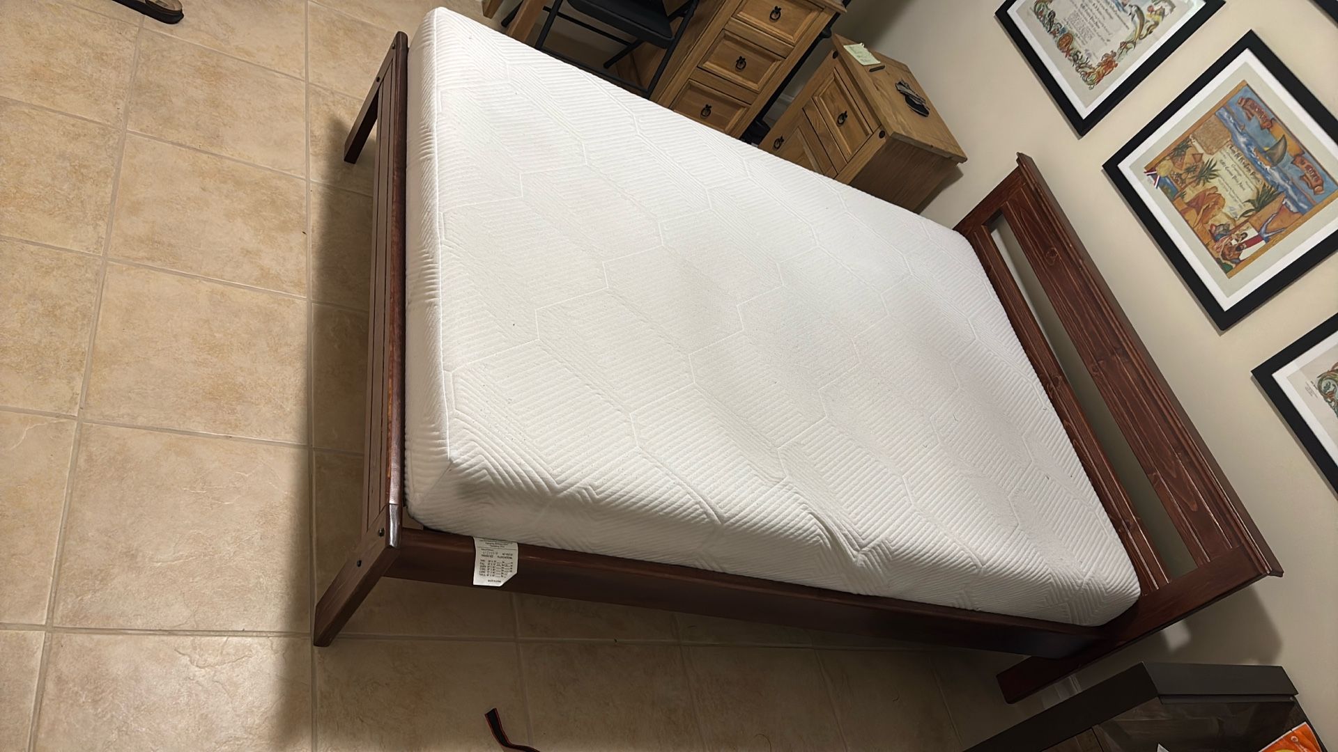 Full Bed & Solid Frame