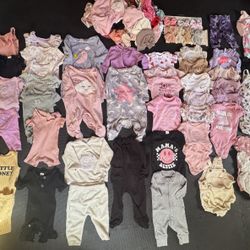 Newborn Up To Three Months Baby Girl Clothes/New Swaddles (CUTE)