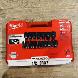 Milwaukee 1/2 Drive Impact Sockets