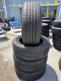 235 55 19 SET OF 4 MICHELIN (S20) PRIMACY TOUR AS  95% TREAD LIKE NEW 30 DAY WARRANTY