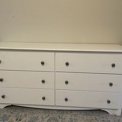 White Dresser $55