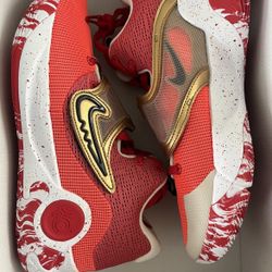 Nike KD Trey X University Red Metallic Gold 2023 DD9538 600 NEW