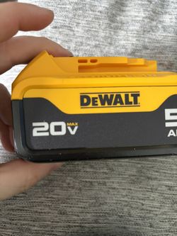 Dewalt 5.0 Ah 20v Battery
