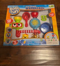 Vokodo Bath Fun Water Spraying Waterfall Toy Set – Brand New in Box Make bath time the best part of the day with this interactive Vokodo Water Sprayin