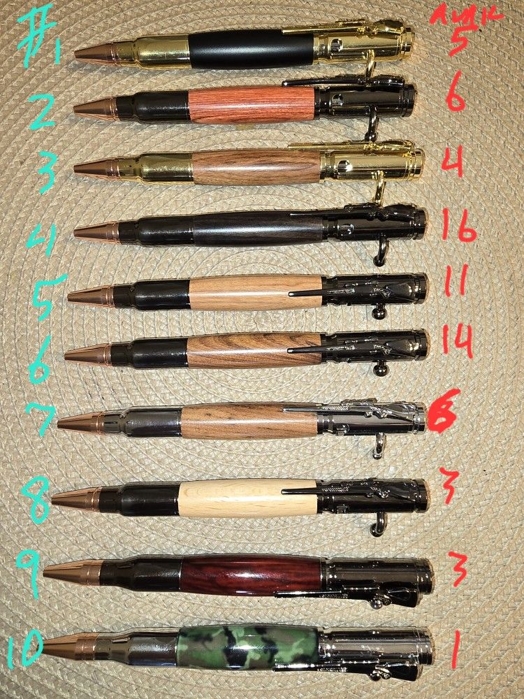 Unique Collectable Pens