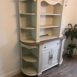 Hutch, Table, 6 Chairs