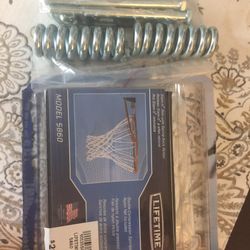 New Lifetime blister pack with slam it hardware basketball 🏀 hoop replacement kit model # 5860