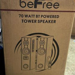 befree sound 70 watts bt powered tower speaker BFS T110W