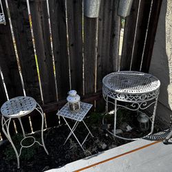 3 Patio Table Decor