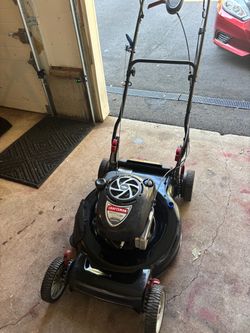 PARTS OR FIX, Craftsman 22” Platinum Self Propelled lawn mower, NEEDS ENGINE