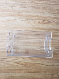 Clear Stackable Plastic Freezer Organizer Food Storage Containers
